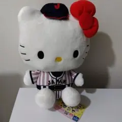 侍ジャパン×サンリオキャラクターズ、ぬいぐるみ （ハローキティ)