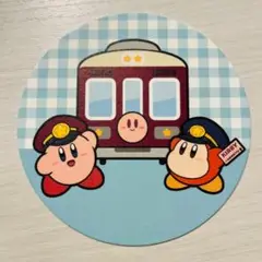 星のカービィ 阪急電車 コラボコースター１枚 非売品 レア ノベルティ冊子付き