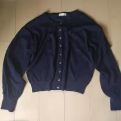 earth music & ecology ネイビー長袖カーディガン