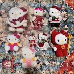 平成レトロ 七福神 キティ ぬいぐるみ 2001 平成レトロ 七福神 キティ ぬいぐるみ 2001 - メルカリ