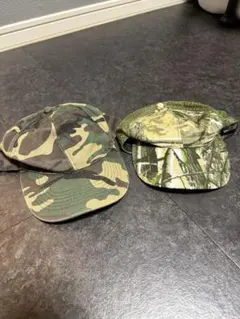 迷彩キャップ2個セット