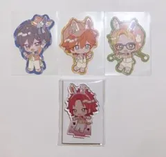 あんスタ アニカフェ ステッカー&アクスタ トリスタセット