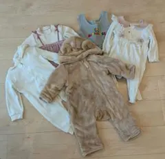 かわいいロンパース(70〜80)mikihouse(ミキハウスワンピースあり)