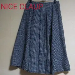【NICE CLAUP】ギンガムチェック＊スカート