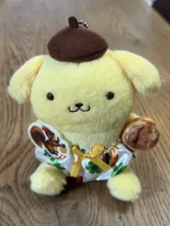 ポムポムプリン 館のレストラン マスコット ぬいぐるみ ピューロランド