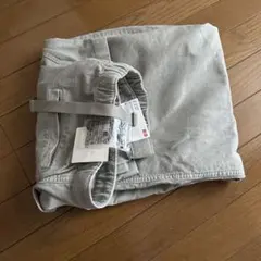 新品未使用タグ付き ユニクロ コーデュロイワークパンツ Ｌ グレー