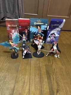 ワンピース　フィギュア　まとめ売り　シャンクス　ウタ　ルフィ　マルコ　イゾウ