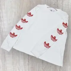 adidasオリジナルマークゴンザレス コラボ　ホワイト 長袖カットソー O