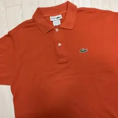 CHEMISE LACOSTE ポロシャツ フレラコ オレンジ フランス製