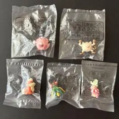 ポケモン 永谷園　フィギュア 未開封 5個セット 当時物　ポケットモンスター