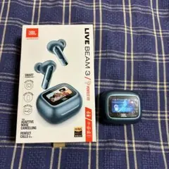 JBL LIVE BEAM 3 ワイヤレスイヤホン ブルー