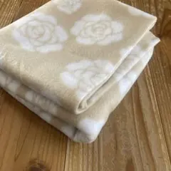 バラ柄フリース生地
