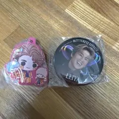 瀬口黎弥 缶バッジ サンリオコラボキーホルダー