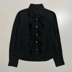 tricot COMME des GARÇONS 長袖シャツ フリル ブラックのサムネイル