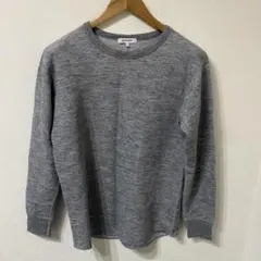 長袖カットソー　Lサイズ　ワッフル