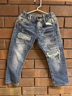 ブリーズ⭐︎ダメージデニム110サイズのサムネイル