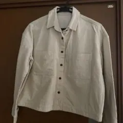 お値下げGU コーデュロイ ボタン付きジャケット Mサイズ