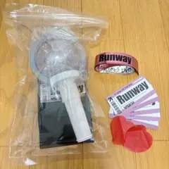 Aぇ! group Runway ペンライト 銀テ、落下物付き