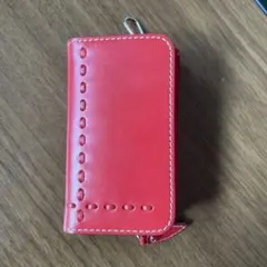 Kitanura レザーキーケース レッドのサムネイル