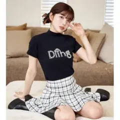 Darich ブラック 半袖 ダーリッチ Darich グラフィックロゴTシャツ （ブラック