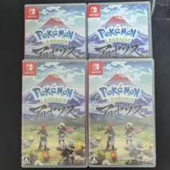 Pokemon LEGENDSアルセウス 4本セット