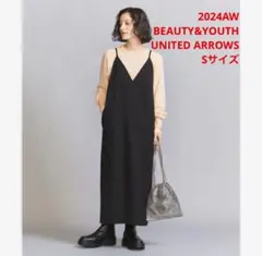 ほぼ新品＊BEAUTY&YOUTH UNITED ARROWS IラインワンピK