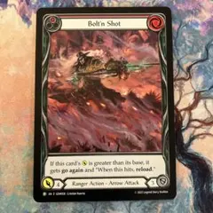 【Bolt'n Shot】1枚 FaB