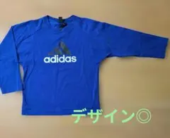 adidas 長袖Tシャツ(切り替えデザイン)