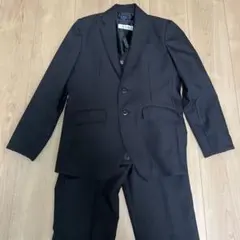 マザウェイズ フォーマルスーツ3点セット 150 ストライプ ブラック 男の子