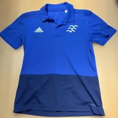 adidas Climalite 青ポロシャツ L 横浜Fマリノス　マリノス