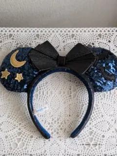 東京ディズニーリゾート カチューシャ ネイビー