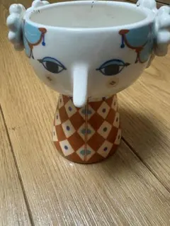 BYON フラワーベース セラミック花瓶 crumple vase ピッチャー - メルカリ