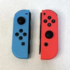 Nintendo Switch 純正　ジョイコン　ブルー　レッド　動作確認済　⑤