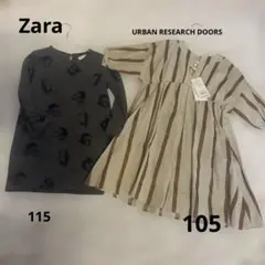 【お値下げ】Zara urban research doors ワンピ