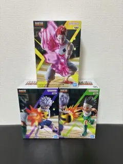R*M様 HUNTER×HUNTERフィギュアG.I.編 ゴン キルア ヒソカ