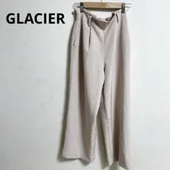 グラシア　GLACIER ワイドパンツ　ウエストゴム　Mサイズ　ハニーズ