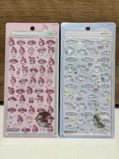正規品　ボンボンドロップシールミニ(マイメロ・シナモロール)2点セット