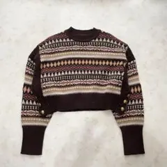 フェアアイル ニット