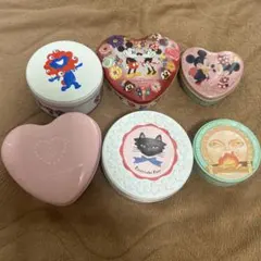 キャラクター缶 6個セット
