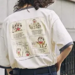 Kellogg's ケロッグ コミックプリント リンガーTシャツ