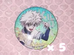 HUNTER × HUNTER　キルア　グリッター缶バッジ 75mm