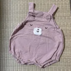 70cm くまサロペット