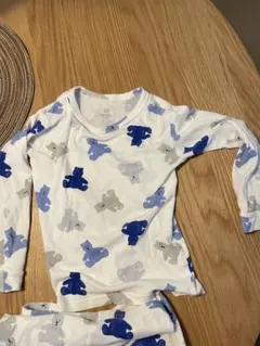 GAP クマ柄キッズパジャマセット 110cm
