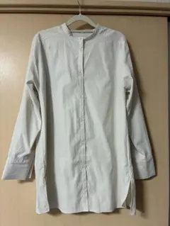 chocol raffine robe ベージュ長袖シャツ　オーバーサイズ