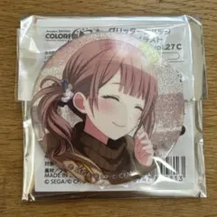 プロセカ　望月穂波　グリッター缶バッチ　27c