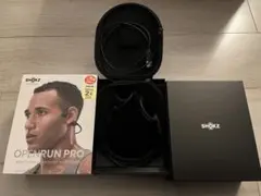 Shokz OpenRun Pro　骨伝導イヤホン ワイヤレス ブラック