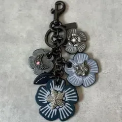 超希少✨COACH Tea Rose Mix Bag Charm