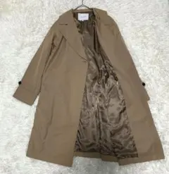 美品✨️近年 アンタイトル トレンチコート シングル ステンカラーコート 撥水