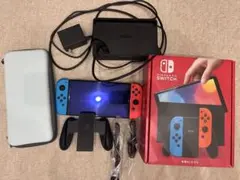Nintendo Switch 有機ELモデル 青/オレンジ - メルカリ