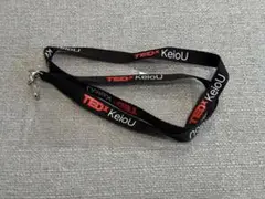 TEDex KeioU ネックストラップ　チケットホルダー　慶應義塾大学